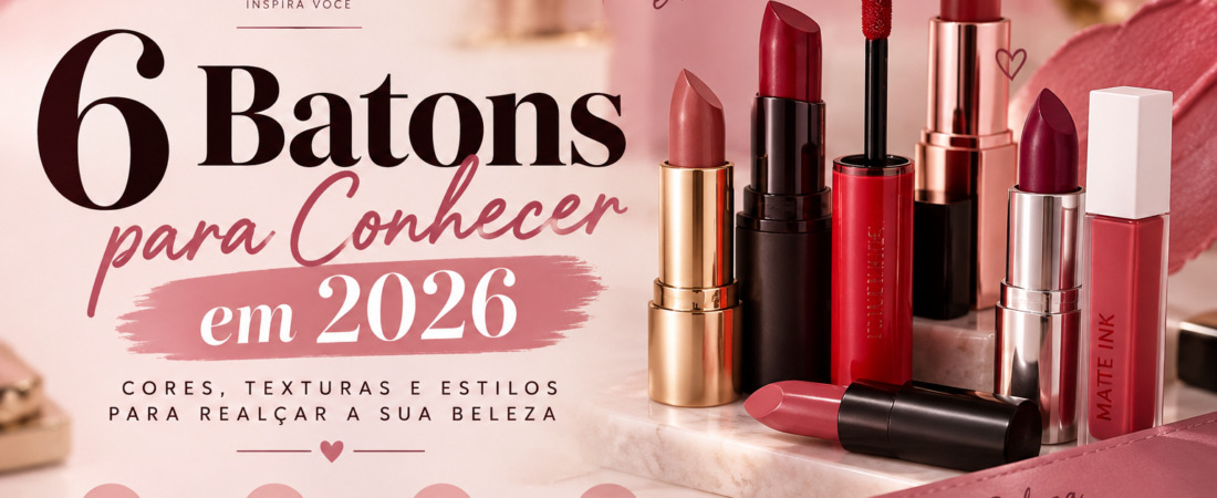 6 melhores batons para Conhecer em 2026