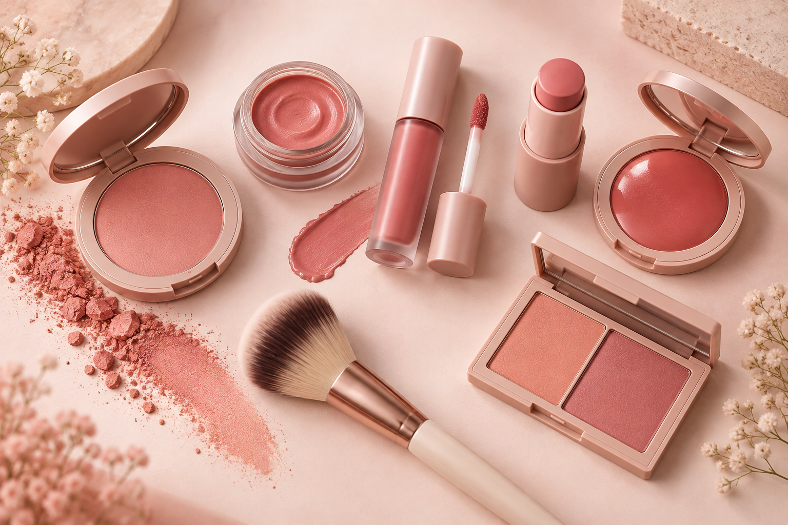 6 melhores blushes para uma maquiagem linda e natural