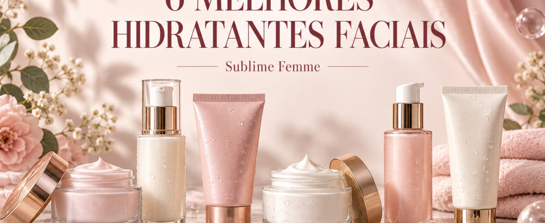 6 melhores hidratantes faciais para incluir na rotina de skincare