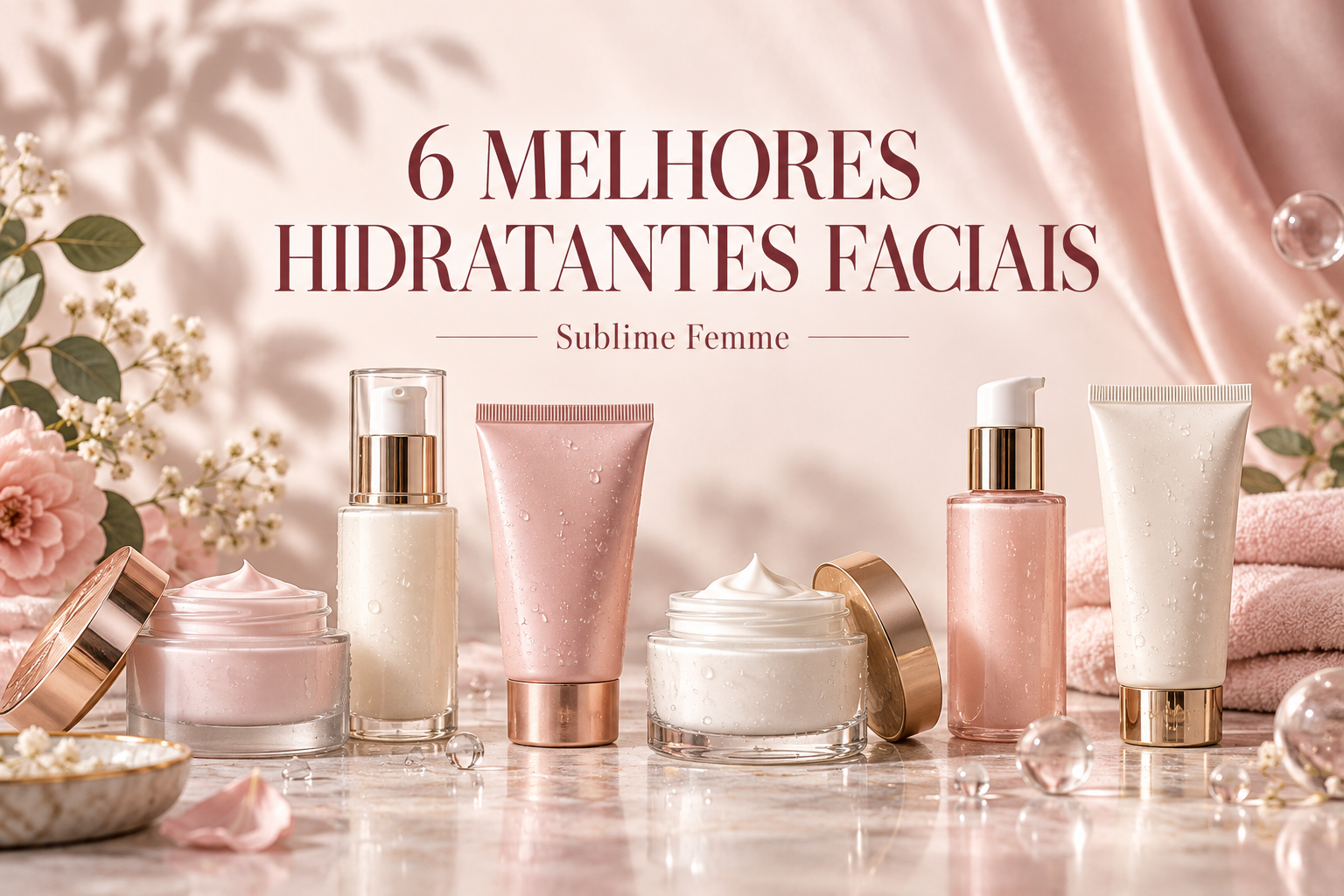 6 melhores hidratantes faciais para incluir na rotina de skincare