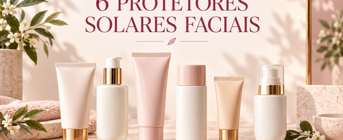 6 Protetores Solares Faciais para Incluir na Rotina de Skincare