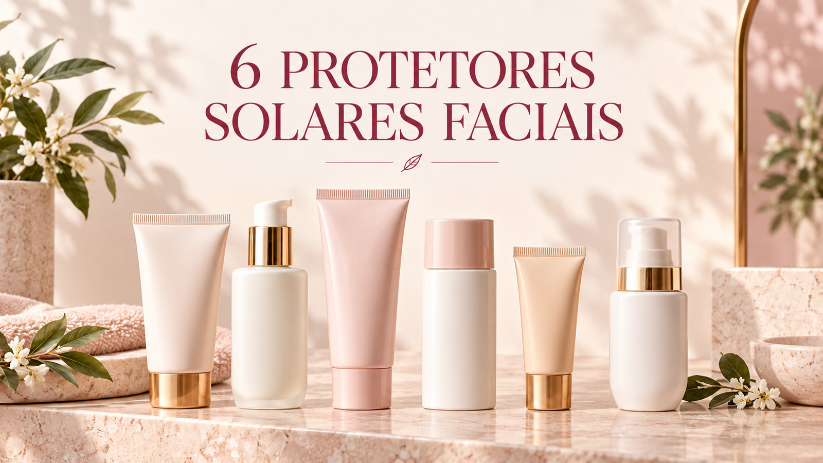 6 Protetores Solares Faciais para Incluir na Rotina de Skincare