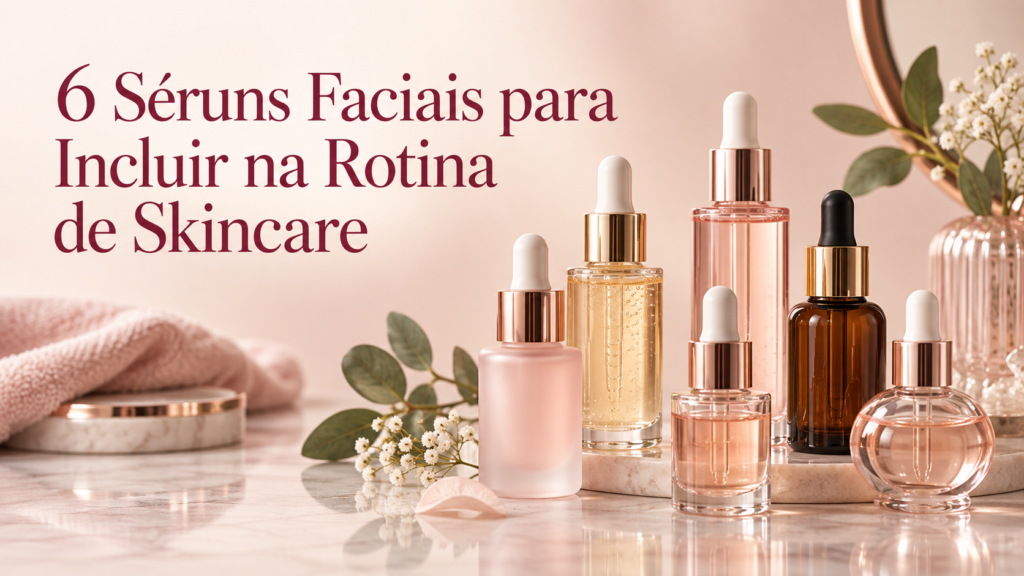 6 séruns faciais para incluir na rotina de skincare