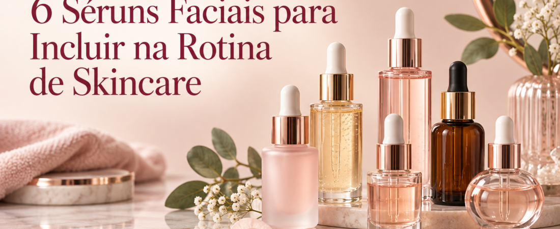 6 Séruns Faciais para Incluir na Rotina de Skincare
