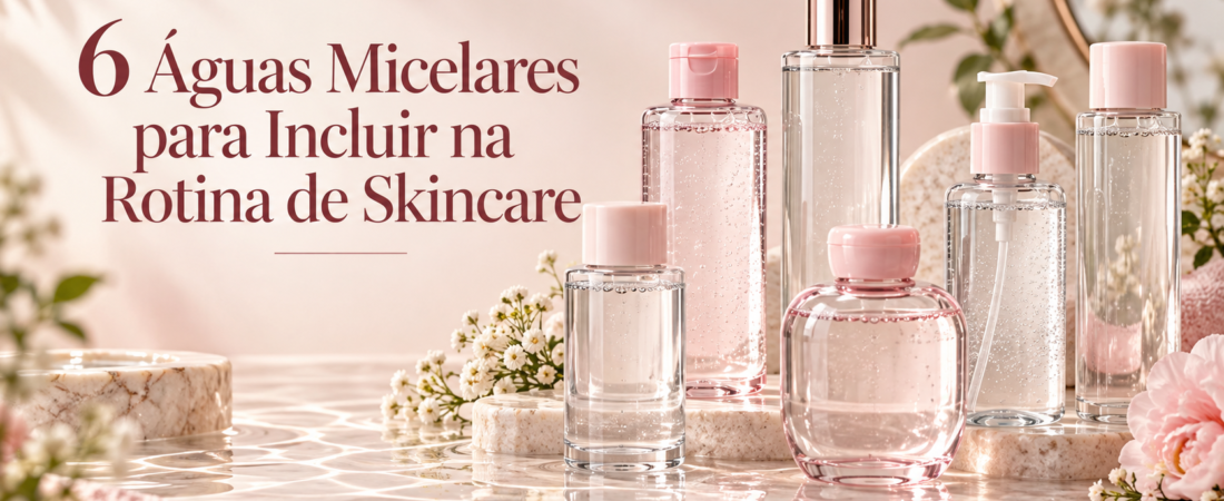 6 Águas Micelares para incluir na Rotina de Skincare