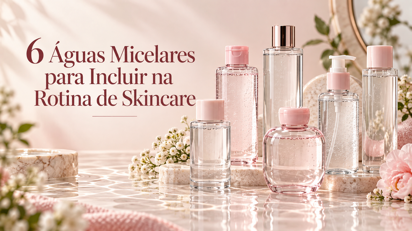 6 Águas Micelares para incluir na Rotina de Skincare