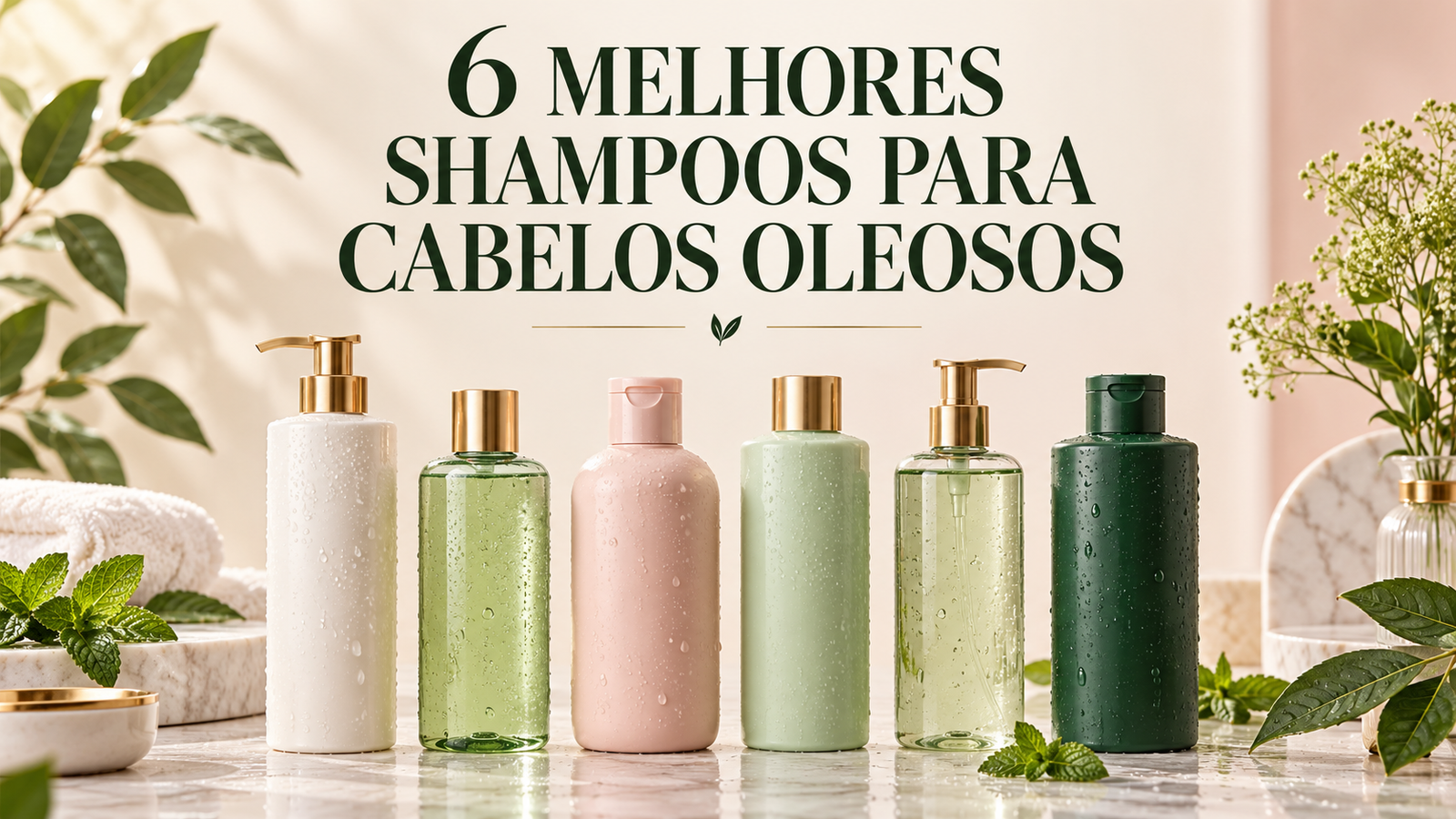 6 Melhores Shampoos para Cabelos Oleosos: Limpeza e Leveza