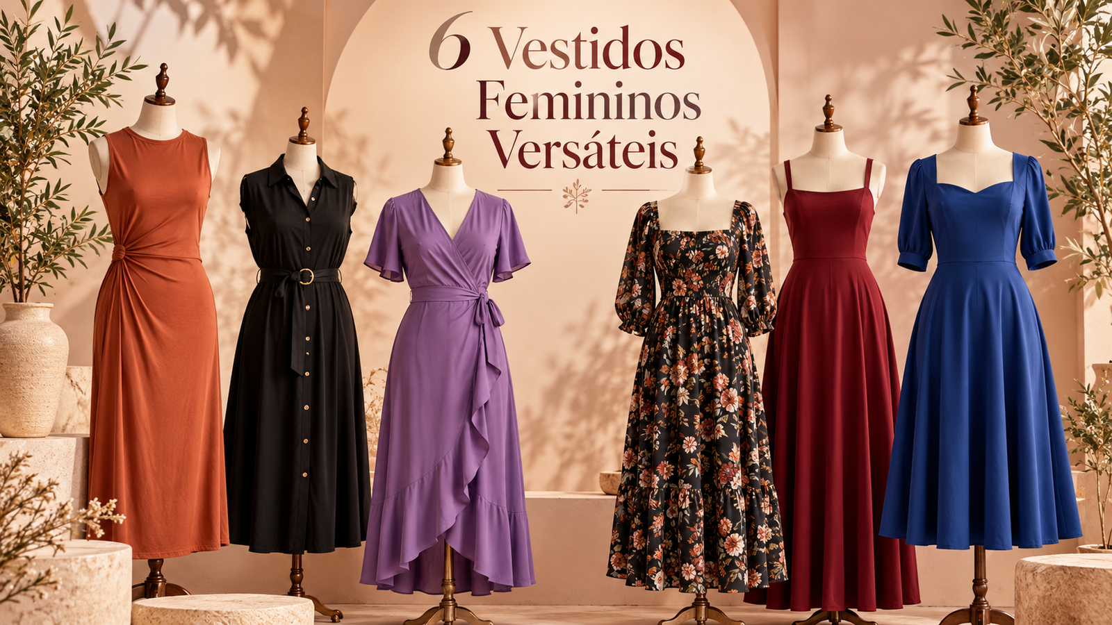 6 Vestidos Femininos Versáteis para Diferentes Ocasiões