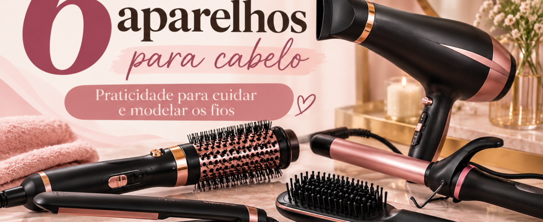 6 melhores aparelhos para cabelo para facilitar sua rotina
